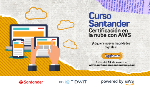 Curso Santander | Certificación en la nube con AWS 2025 | Santander ...